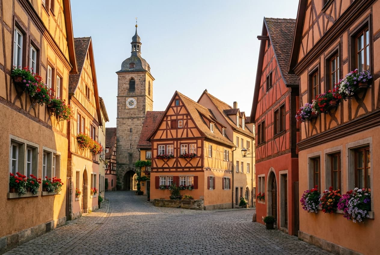 Ein Dorf zum Bummeln